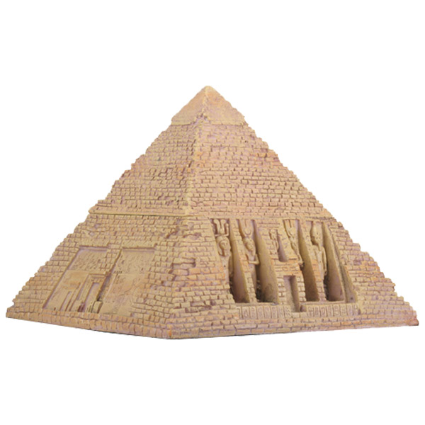 Sandstone Pyramid Box, 6.75H