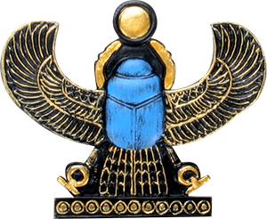 Winged Scarab Magnet