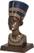 Nefertiti Bust Figurine, 6.5H