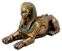 Sphinx Figurine, 7.5L - Bronze
