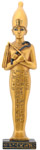 Egyptian Shawabti With White Crown Statue, 8.25H