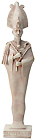 Standing Osiris Figurine, 8.5H