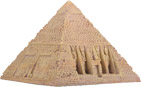 Sandstone Pyramid Box, 6.75H