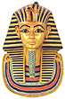 Mask of King Tutankhamun Wall Plaque, 6