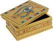 Eye of Horus Egyptian Trinket Box, 6.5L