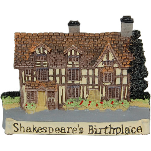 Shakespeares Birthplace Fridge Magnet