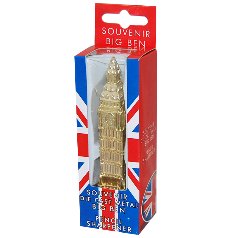 Big Ben Pencil Sharpener, Gold color, 4H, photo-2