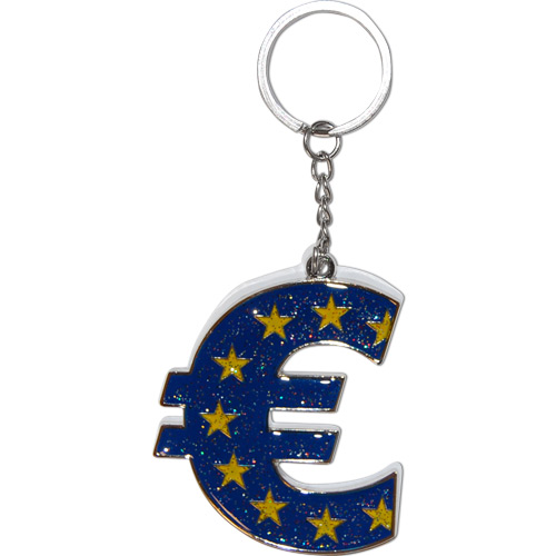 Euro Sign Keychain