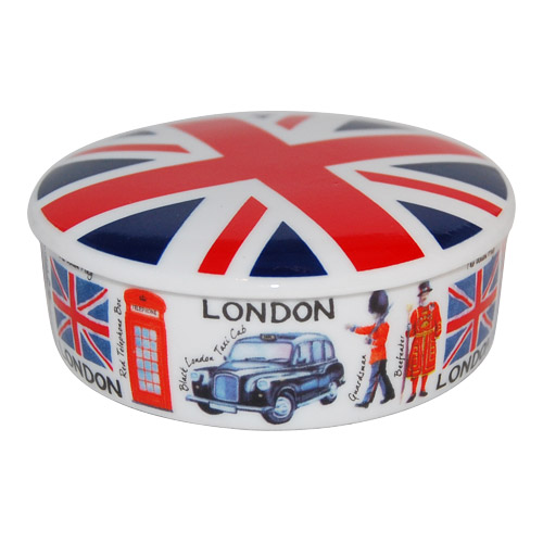 Iconic London Ceramic Trinket Box