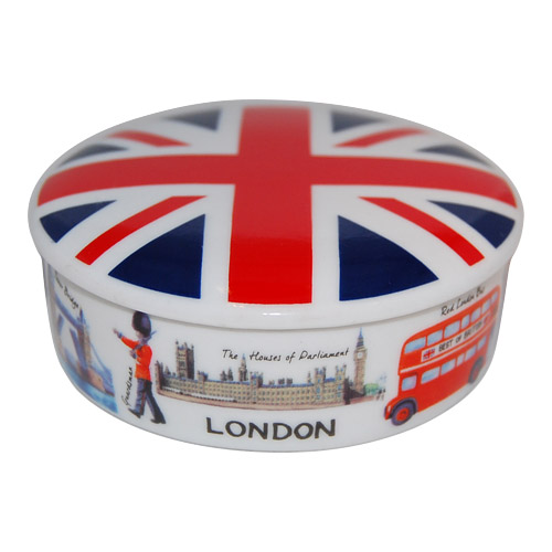 Iconic London Ceramic Trinket Box, photo-1