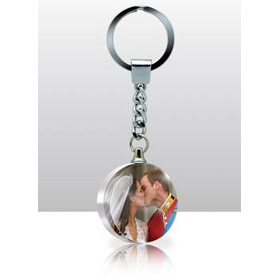 Prince William and Kate Wedding Keychain