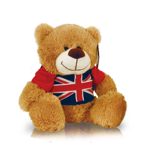 Union Jack T-shirt Teddy Bear