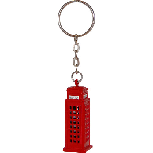 London Telephone Booth Replica Key Chain, photo-1