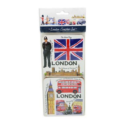 London Souvenir Coaster Set of 4