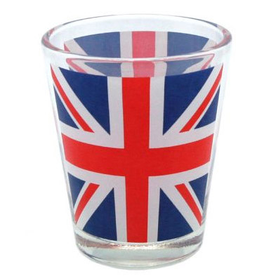 Union Jack Shot Glass