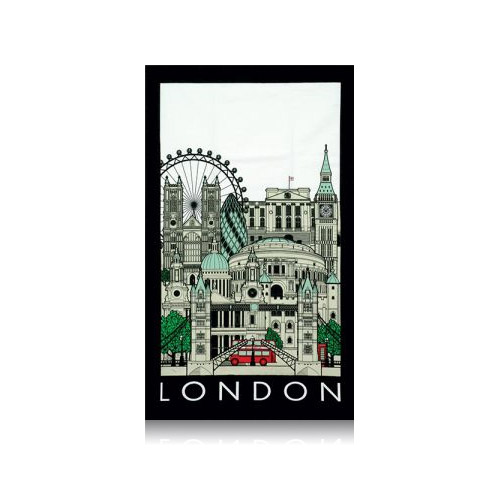 London Cityscape Tea Towel