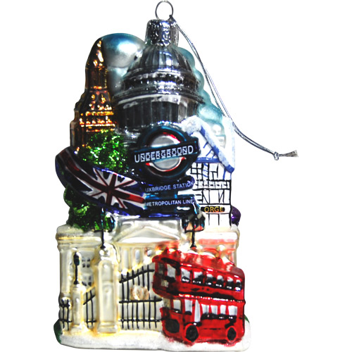 London Glass Ornament, 5H, photo-2