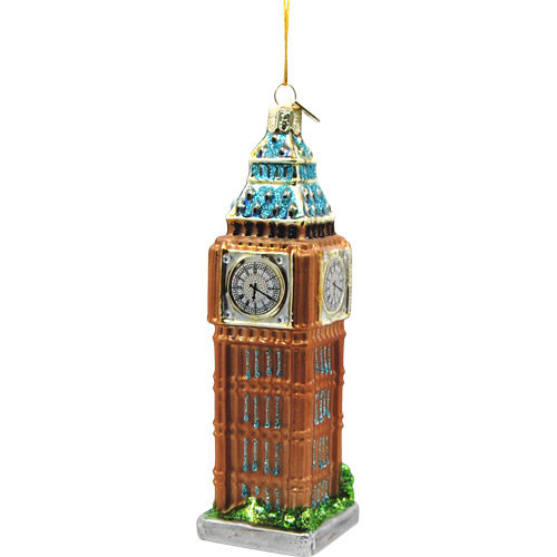 Big Ben Glass Ornament