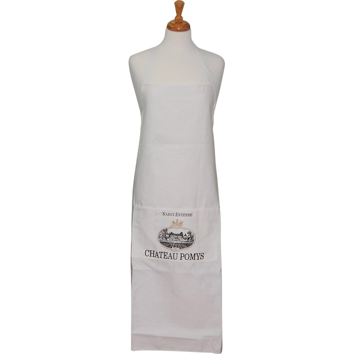 Chateau Pomys - Cotton Butcher Apron, Large