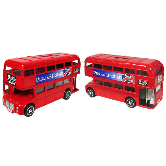 Die-Cast London Bus Replica, 6.5L