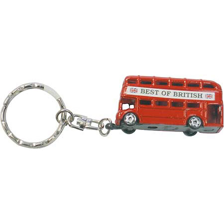 London DD Bus Replica Key Chain