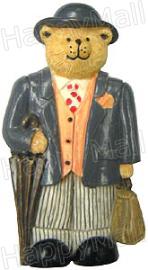 Gentleman Bear - Refrigerator FMagnet