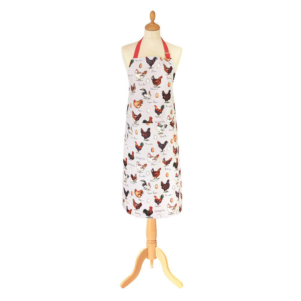 Chicken & Egg Cotton Apron