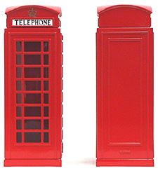 London Telephone Booth Replica, 6H