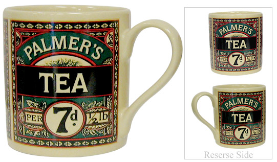 Palmers Tea Mug, Cream Color