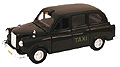 London Black Cab - Pull Back Die-Cast Black Taxi Model, 4.5L