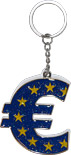 Euro Sign Keychain