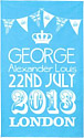 Prince George of Cambridge Commemorative Tea Towel