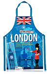 London Scrapbook PVC Apron