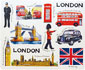 London Souvenir Mouse Pad