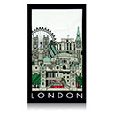London Cityscape Tea Towel