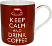 Keep Calm and Drink Coffee Fine China Mug