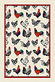 Rooster - Linen Tea Towel