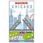 Chicago Cotton Tea Towel