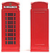 London Telephone Booth Replica, 6H
