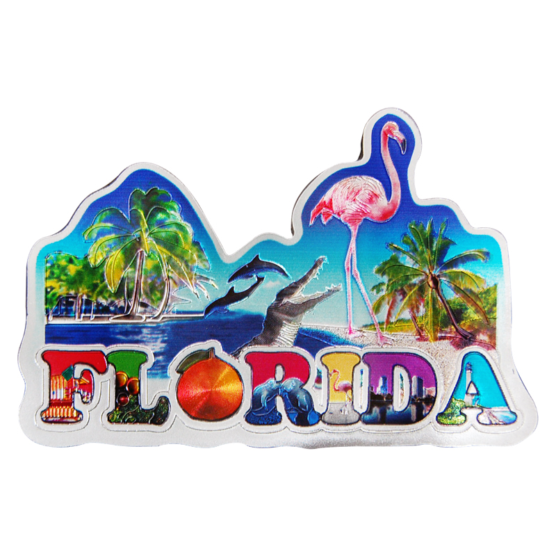 Florida Souvenir Refrigerator Magnet