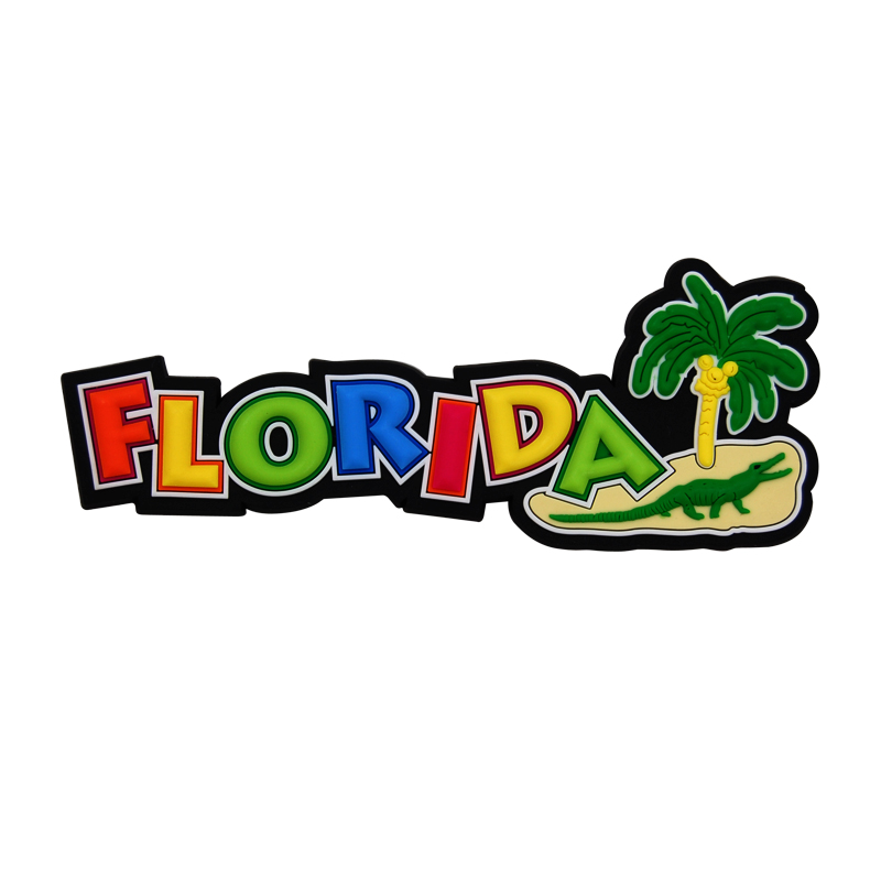 Florida Block Letter Souvenir Magnet