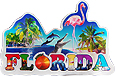 Florida Souvenir Refrigerator Magnet