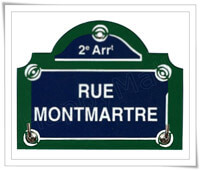 Paris Street Sign