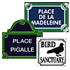 Paris Street Signs Replicas