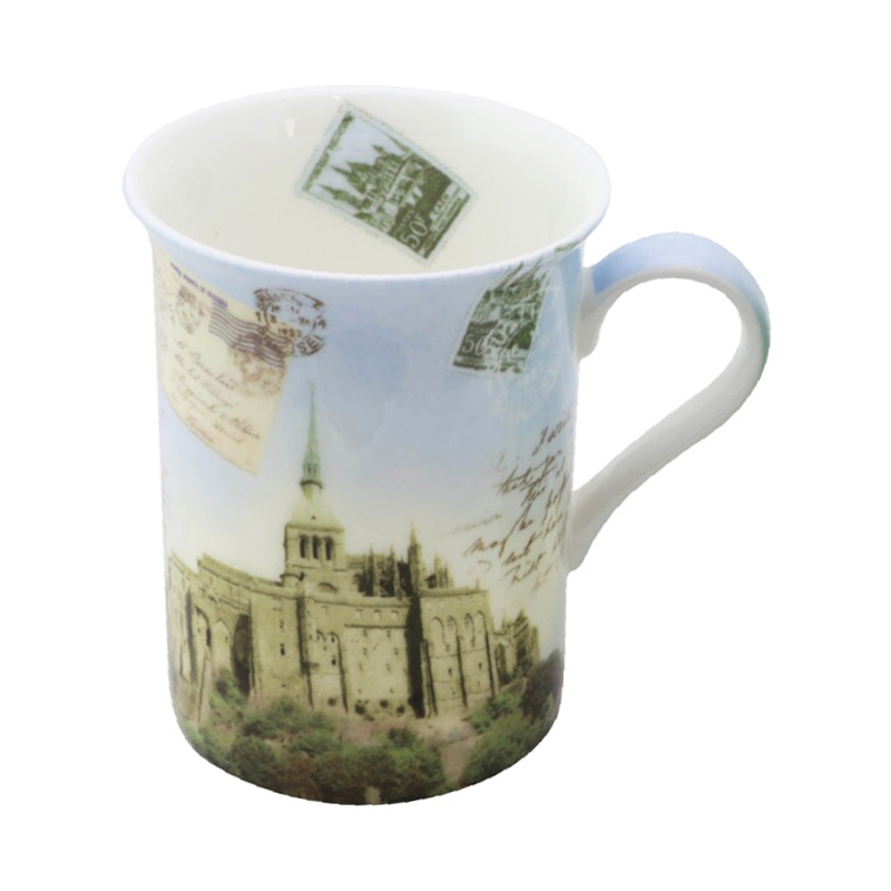 Paris Themed Mont Saint Michel Mug