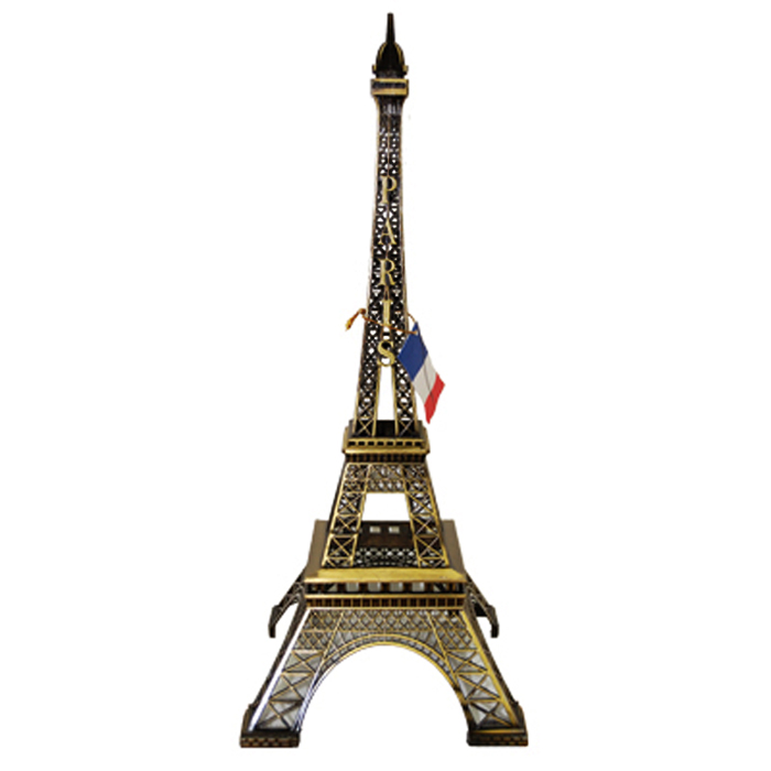 16 Eiffel Tower Replica, Antique Gold