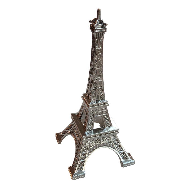 4 Eiffel Tower Mini Replica, Silver