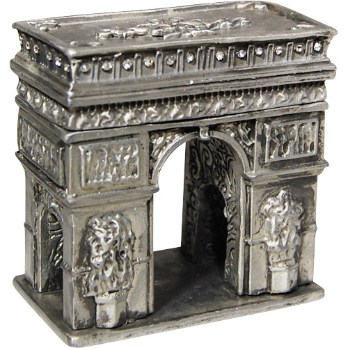 Arc de Triomphe Jeweled Trinket Box