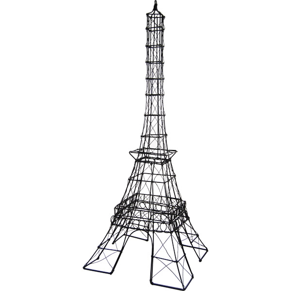 25H Wire Eiffel Tower Centerpiece