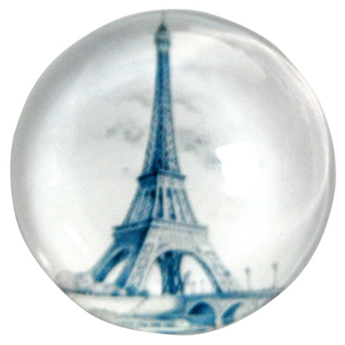 Paris Glass Magnet - Eiffel Tower